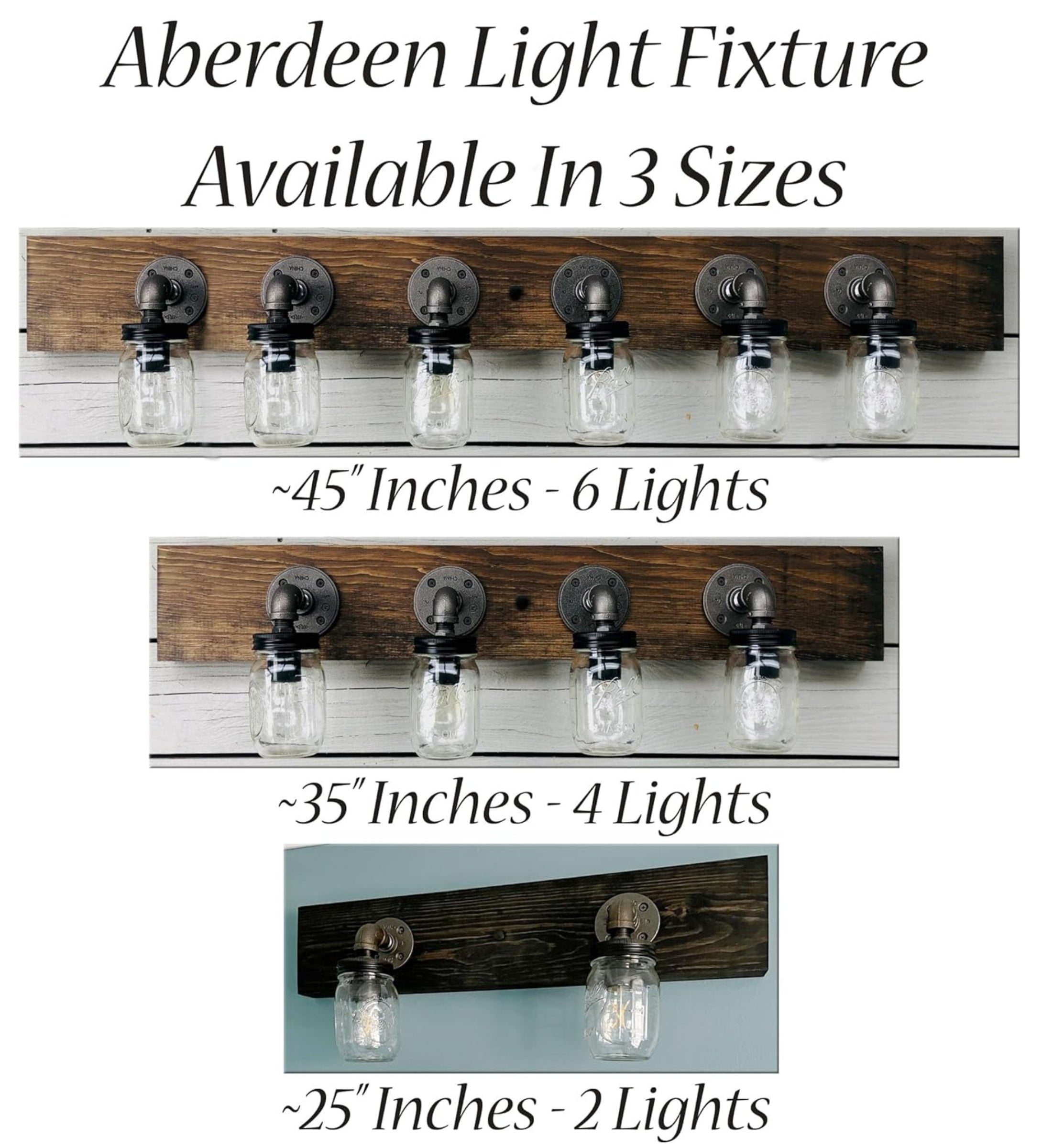 Rustic Farmhouse Light Fixtures