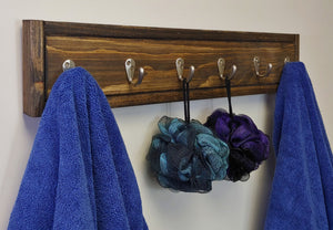 1.Piece Wall Mounted Hangers 8-E- hook of Hanging Clothes